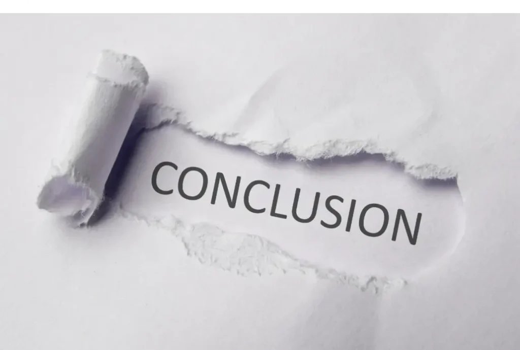 conclusion